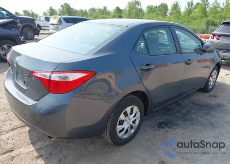 2014 Toyota Corolla L из США, поврежденный, VIN 2T1BURHE7EC026674